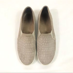 Joie Huxley Tan Suede Sneaker Slip on Shoes 9 1/2